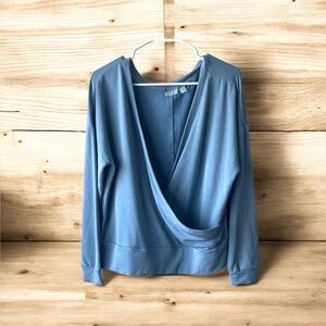 Zella Sky Blue Long Sleeve Top